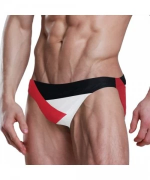 Briefs Men's Swim Briefs Swimwear Sexy Bikini Swimsuit - Design 14 - CB19CS3RHYT