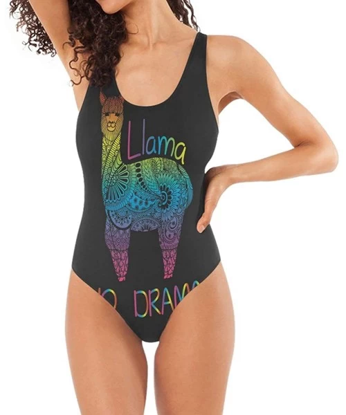 One-Pieces Womens Scorpio Zodiac Signs One Piece Monokini Swimsuit Sexy Backless Retro Bathing Suit - Cute Doodle Rainbow Lla...