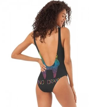 One-Pieces Womens Scorpio Zodiac Signs One Piece Monokini Swimsuit Sexy Backless Retro Bathing Suit - Cute Doodle Rainbow Lla...