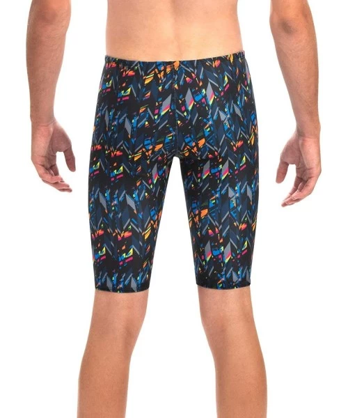 Racing Uglies Men's Jammer Compression Swim Trunks - Speed Racer - CI195HX85K0