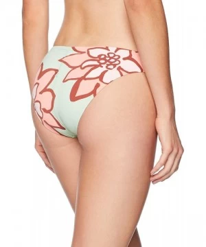 Bottoms Women's Hipster Bikini Swimsuit Bottom - Sage//Desert Petals - CM18C5ZYRSD