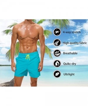 Board Shorts Men's Short Swim Trunks Best Board Shorts for Sports Running Swimming Beach Surfing Quick Dry Breathable Mesh Li...