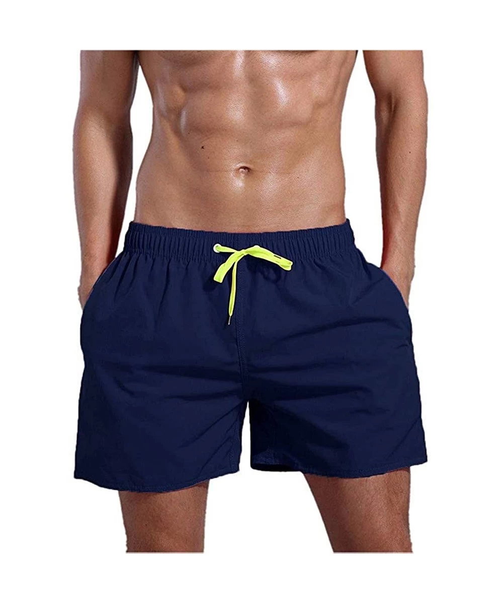 Board Shorts Men's Short Swim Trunks - MorwebVeo Athletic Shorts Swimming Shorts Quick Dry Board Shorts with Pockets for Summ...