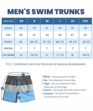 Trunks Mens Quick Dry Solid 4 Way Stretch Swim Trunks Mesh Lining Swimwear Bathing Suits - Dolphin - CD18T8CXY7Y