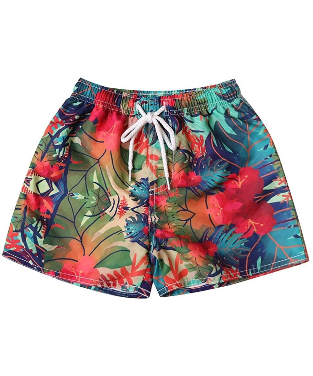 Trunks Couple Shorts Womens Mens Swim Trunks Hawaiian Shorts Boyshorts Multicolor Painted Beach Surf Holiday Funny Shorts - R...