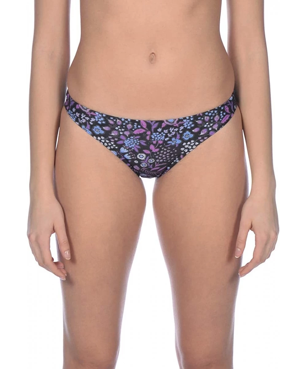 Tankinis Womens Rule Breaker Real Brief MaxLife Bikini Bottom - Multi - Black - CT18UQZWN6S