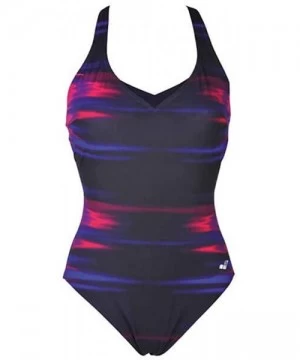 One-Pieces Women's Kate Light Cross Back One Piece - Rose Violet/Navy - CK18TIK8AZ6