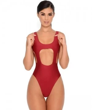 Racing Vintage Sailor Pin Up Swimsuit One Piece Skirtini Cover Up Swimdress - Red - CS18DKTOXY8