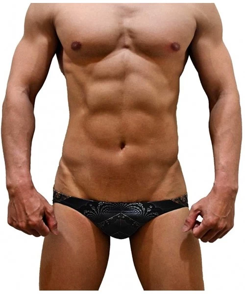 Briefs Men Sexy Contour Pouch- Low Rise- Swimming Briefs - Jn-573 - CJ18S6NGAGU