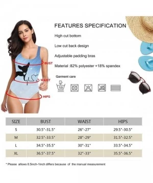 One-Pieces Womens Swimwear One Piece Swimsuit Sexy Biniki Backless Bath Suit Monokini - Color2 - CM1905DNGNK