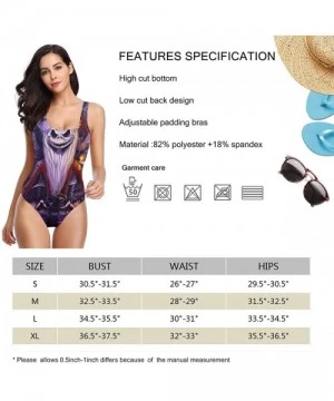 One-Pieces One Piece Swimsuit Women's Nightmare Before Christmas Print Beach Swimwear Monokini Swimsuits Bathing Suit S XL Wh...