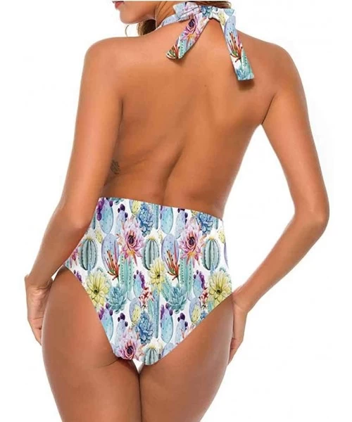 Cover-Ups Women Beachwear Desert Cactus and Bird for You or As A Gift - Multi 15 - CF19CA79INW