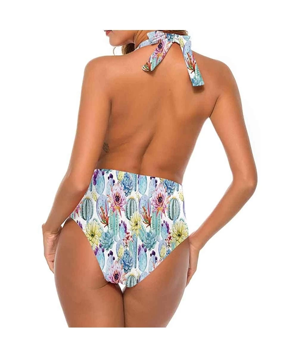 Cover-Ups Women Beachwear Desert Cactus and Bird for You or As A Gift - Multi 15 - CF19CA79INW