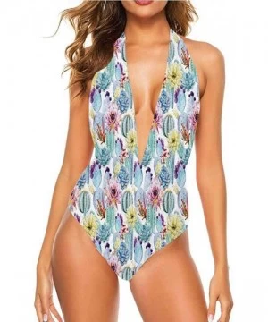 Cover-Ups Women Beachwear Desert Cactus and Bird for You or As A Gift - Multi 15 - CF19CA79INW