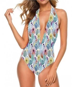 Cover-Ups Women Beachwear Desert Cactus and Bird for You or As A Gift - Multi 15 - CF19CA79INW