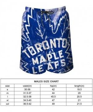 Board Shorts Toronto Maple Leafs Men's Beach Pants - Toron2 - CO190R0XT64