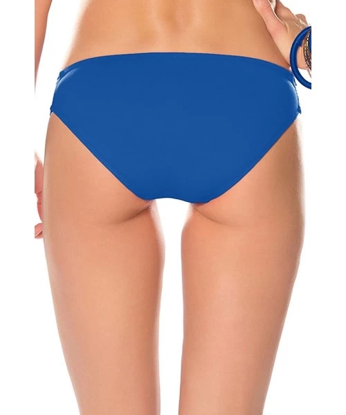 Tankinis ReVirtue Womens Cut-Out Hipster Swim Bottom Separates - Blue - CB12LLO9OUR