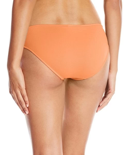 Bottoms Women's Block Party Multi Strap Bikini Bottom Swimsuit - Nectarine - CH11XVP7LPF