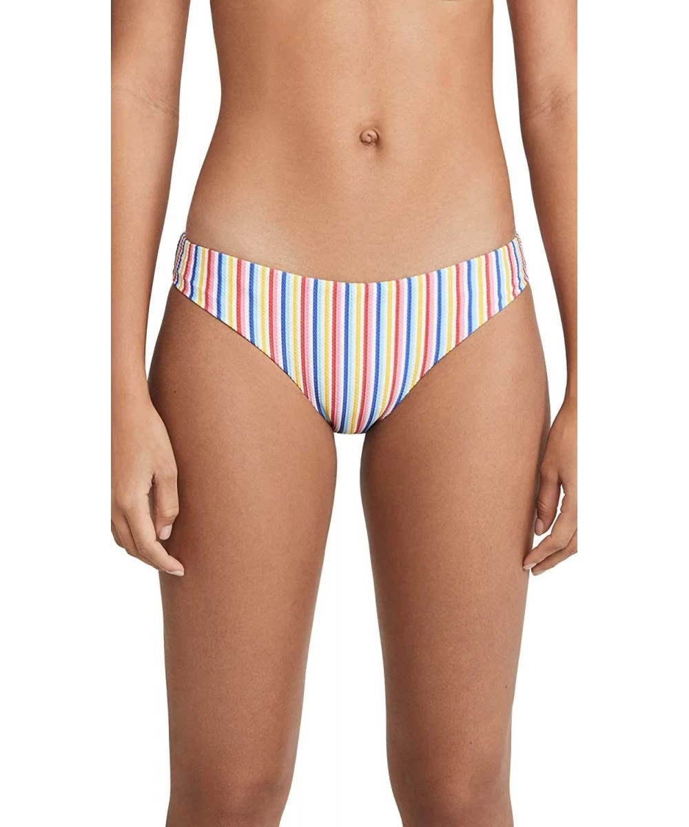 Bottoms Women's Lily Bikini Bottoms - Micro Stripe - CJ192WU56RS