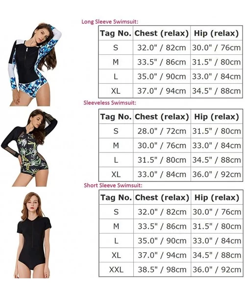 Rash Guards Women Long Sleeve Rash Guard Print Surfing Beachwear UV Sunsuit One Piece Swimsuit Swimwear Padded Bra Bathing Su...