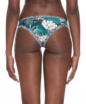 Tankinis Junior's Guava Audrey Low Rise Bikini Bottom - Uluwatu Navy - CF18HW6ETCO