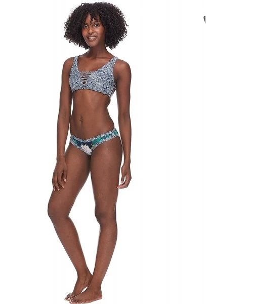 Tankinis Junior's Guava Audrey Low Rise Bikini Bottom - Uluwatu Navy - CF18HW6ETCO