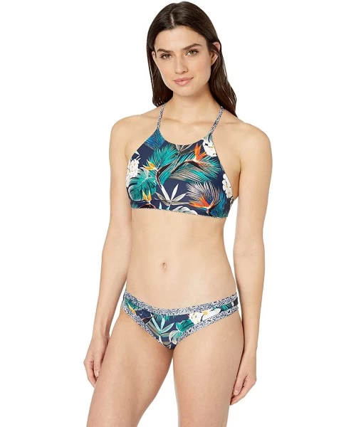 Tankinis Junior's Guava Audrey Low Rise Bikini Bottom - Uluwatu Navy - CF18HW6ETCO