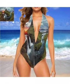 Cover-Ups Sexy Swimwear Swimsuit Cartoon Xmas Elements So Unique and Different - Multi 08 - CF19CA546ZW