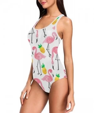 One-Pieces Unique Tropical Fruit One Piece Swimsuit Swimwear Bathing Suit for Women Juniors (XS-3XL) - Multi 9 - CX18ESL87N6