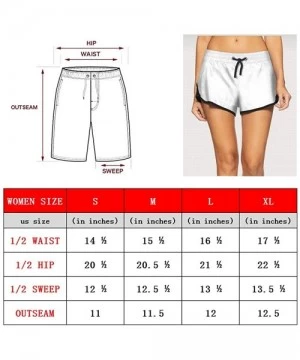 Board Shorts Women's Stretch Swim Trunks Belize Flag Summer Beach Shorts Slim Fit Board Shorts - White-282 - C2192WOWADL