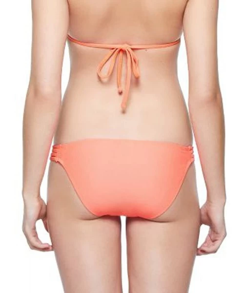 Tankinis Women's Smoothies Flirty Surf Rider Solid Bikini Bottom Swimsuit - Aurora - CU11G7FBWLZ