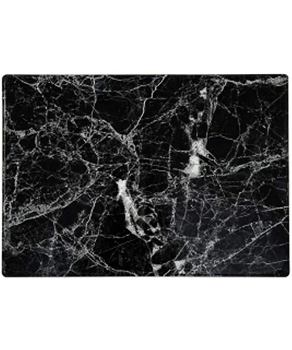 Tankinis Leather Dining Table Place Mats- Heat-Resistant Anti-Skid Kitchen Table Mats - Black - CW18STW23CE