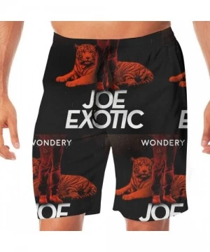 Trunks Mens Joe Exotic Tiger King Big Cat President Netflix Series Free Swim Trunks Beach Sports Swimming Shorts - Men - CQ19...