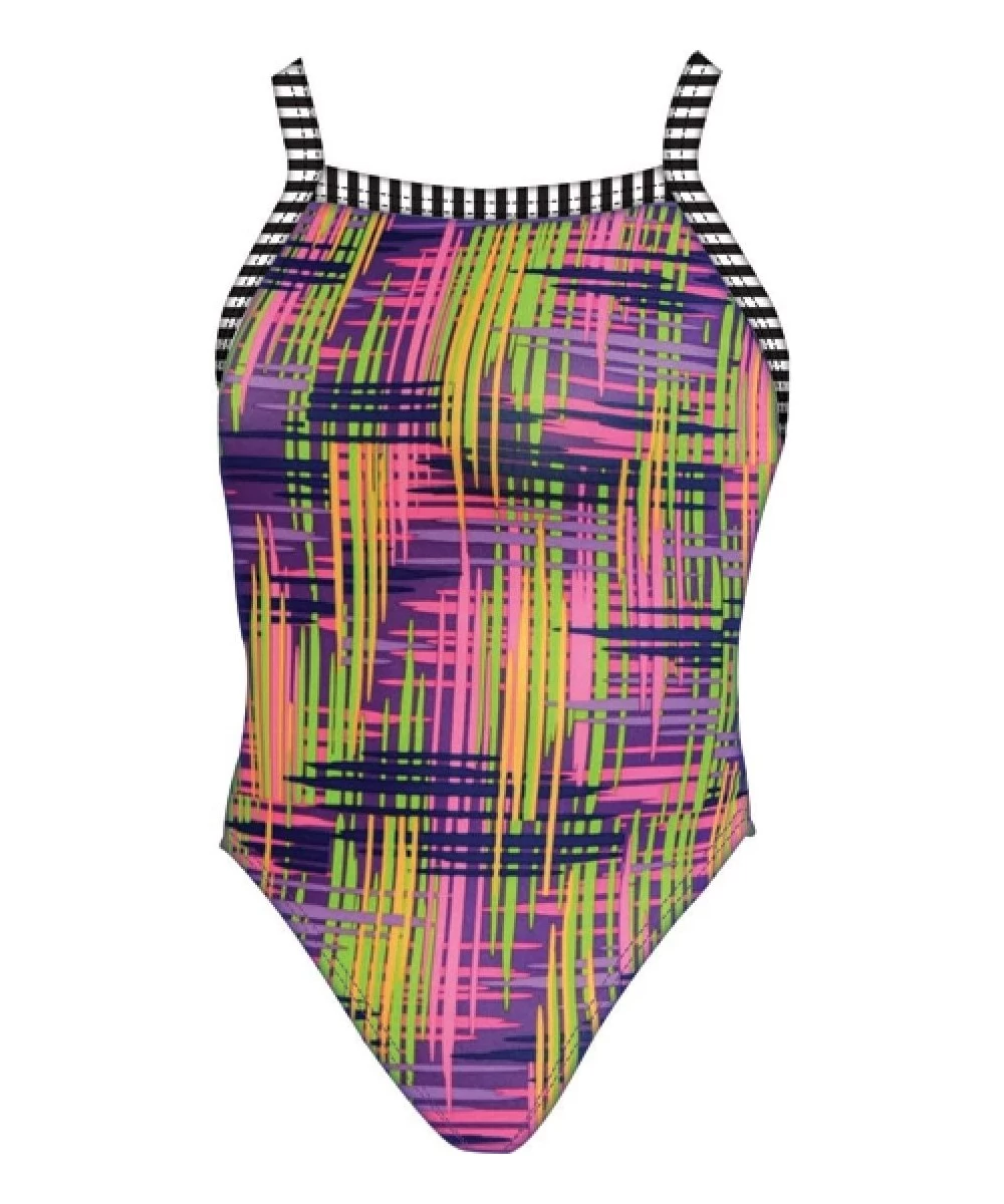 Racing Uglies Little Dolfins One Piece Swimsuit - Firenza - Multi - CP11JV4UN37