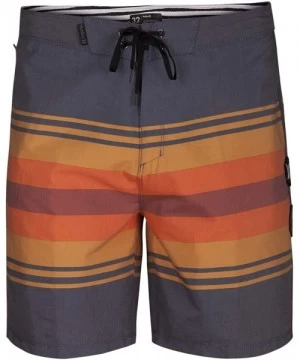 Board Shorts Men's Pendleton National Park Collection Boardshort - Obsidian - C0187GH9NXW