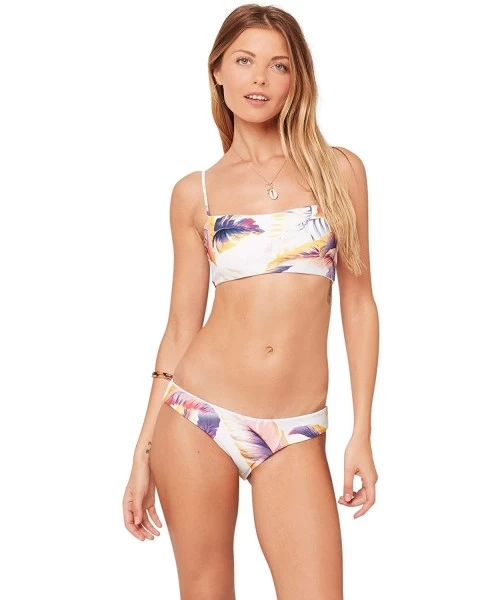 Tops Women's Rebel Bikini Top - Sunset Palm - CY18R72MXND