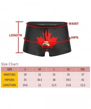 Briefs Cute Ferret with Footprints Men's Swimwear Printed Swim Boxer Briefs Quick Dry Swimming Shorts - Ice Hockey Goalkeeper...