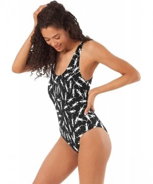 One-Pieces One Piece Swimsuit Cute Pandas Backless Swimwear Beach Bathing Suits for Teens Girls Women - Design 12 - C7199KU0UWQ