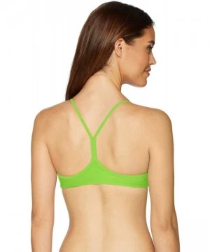 Racing Women's Rule Breaker Be Bandeau MaxLife Bikini Top - Leaf - CD18CKLALZO