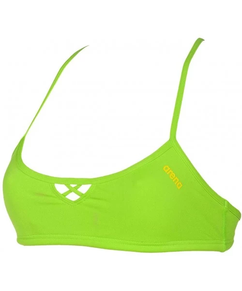 Racing Women's Rule Breaker Be Bandeau MaxLife Bikini Top - Leaf - CD18CKLALZO