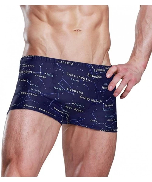 Briefs Sexy Mens Swimwear Swim Briefs Bikini Bathing Suit Names of Stars Boxers Shorts Swim Trunks - CI19DYN4T6L