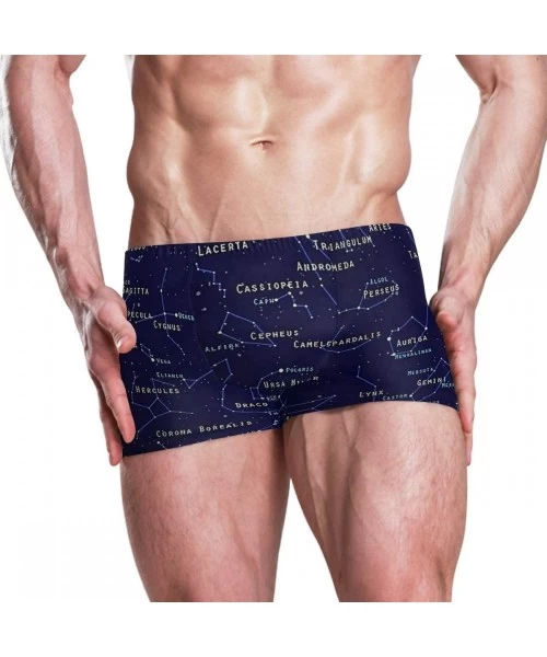 Briefs Sexy Mens Swimwear Swim Briefs Bikini Bathing Suit Names of Stars Boxers Shorts Swim Trunks - CI19DYN4T6L