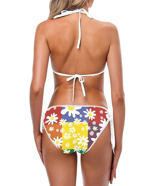 Sets Cute Funny Animal Two Piece Bikini Swimsuit Swimwear for Women Girls Beachwear(S-5XL) - Multi 12 - CQ18G3ZYM0W