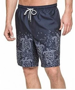 Board Shorts Men's Swim Short - Bubble Turtles - C5183S2OLHC