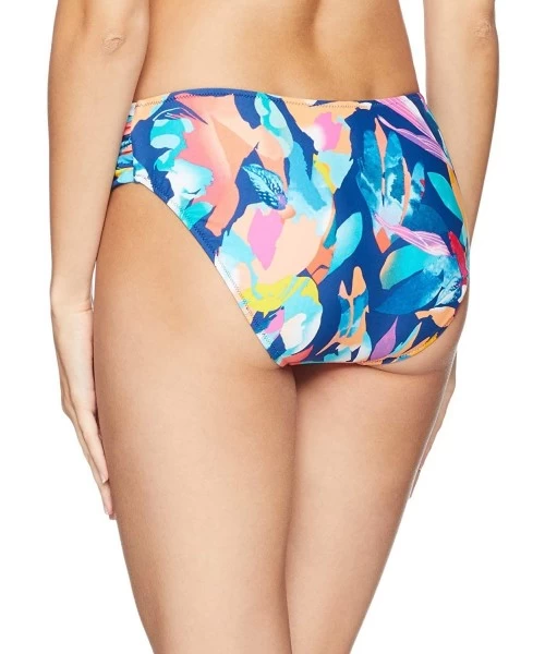 Tankinis Women's Side Tab Swimsuit Bottom - Bermuda Breeze Multi - CQ180WIRALK