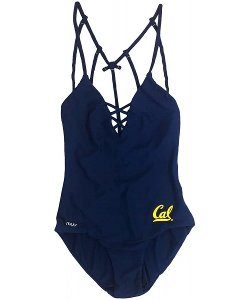 One-Pieces University of California- Berkeley Crisscross One Piece Swimsuit - Swimwear - CR18GGQXX03