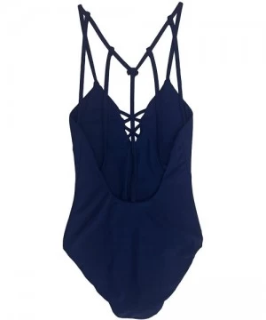 One-Pieces University of California- Berkeley Crisscross One Piece Swimsuit - Swimwear - CR18GGQXX03