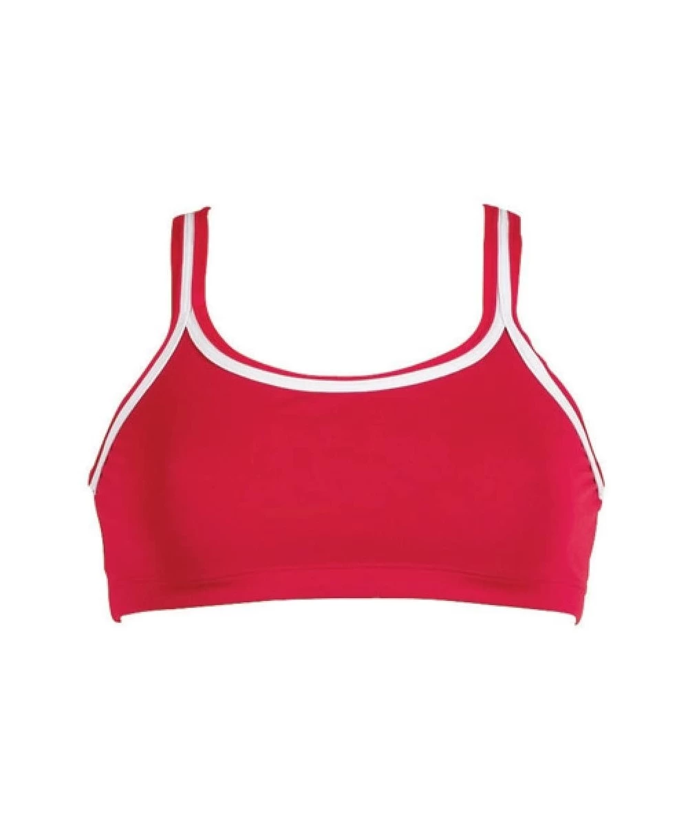 Racing Sports TOP Womens - Red - CO113M95XB9