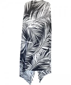 Cover-Ups Sarong Wrap from Bali Your Choice of Design Beach Cover Up - Ferns Black/White - CT196LUG0Q0