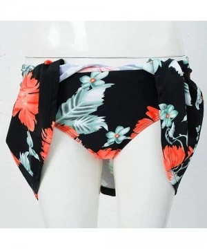 Tankinis Women Swimwear Skirts Jchen Ladies Swimming Floral Print Swim Skirt Bikini Shorts Swimwear Beach Briefs Bottoms Blac...